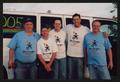 Primary view of [Five men standing in front of a white van: Lone Star Ride 2005 event photo]