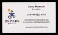 Primary view of [Business cards for LSR rider representative David Minehart]
