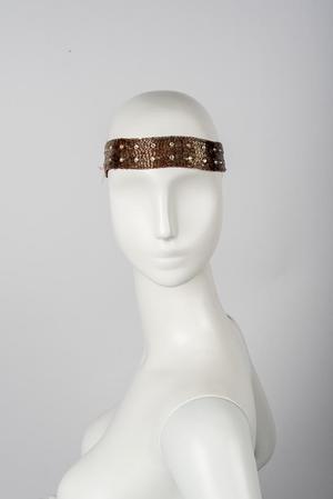 Primary view of object titled 'Headband'.
