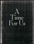 Text: ["A Time for Us" journal cover for the Black Tie Dinner]