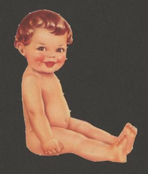 Primary view of object titled 'Baby Jean and Her Nursery paper doll set'.