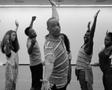 Photograph: [Stephen Semien rehearses with students]