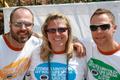 Photograph: [Brian Cates, Emily Whitsett, and Scot Presley at 2008 Pride Parade]