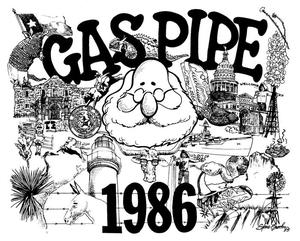 Primary view of object titled '[Gas Pipe 1986 Calendar illustration]'.