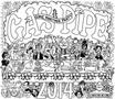 Thumbnail image of item number 1 in: '[Gas Pipe 2014 Calendar illustration]'.