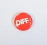 Photograph: [DIFFA (Design Industry Foundation Fighting AIDS) Button, undated]