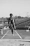 Photograph: [Brandi Stanfield performs triple jump, 2]