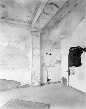 Primary view of object titled '[Photograph of a room's interior #1]'.