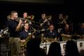 Primary view of [Trombone players performing at the Jazz Ambassadors Syndicate Performance]