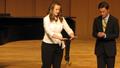 Photograph: [Two singers performing at the Student recital during Jake Heggie's r…