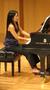 Photograph: [Cello, piano, and singer performance at the Student recital during J…