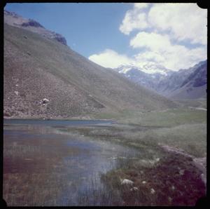 Primary view of object titled '[The Aconcagua mountain in Los Andes, 1]'.