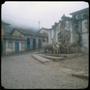 Photograph: [Donkeys next to a street in Ouro Preto]