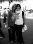 Photograph: [Two Race for the Cure volunteers at Relay For Life event]