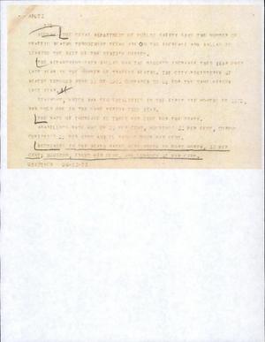 Primary view of object titled '[News Script: APO 73]'.