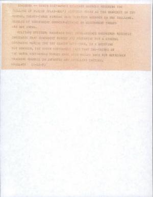 Primary view of object titled '[News Script: Saigon]'.