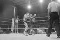 Thumbnail image of item number 1 in: '[Photograph of a boxing match #18]'.