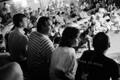 Photograph: [Photograph of people watching a boxing match #2