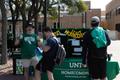 Photograph: [UNT Homecoming booth]