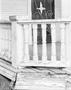 Photograph: [The porch of an old house on south side of Fort Worth]