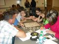 Photograph: [Team "Scrabblers" compete in tournament]