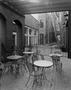 Photograph: [Sundance Square courtyard tables and chairs]