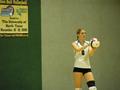 Thumbnail image of item number 1 in: '[Katy Prokof prepares to serve at 2006 Sun Belt Conference, 1]'.