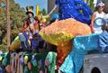 Primary view of [Alice in Wonderland float at 2012 Homecoming Parade]