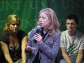 Thumbnail image of item number 1 in: '[Chelsea Clinton speaks at UNT Union, 2]'.
