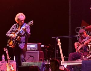 Primary view of object titled '[Lee Ritenour performs at 2012 Denton Arts and Jazz Festival, 1]'.