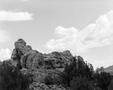 Photograph: [Rock formations in the mountains of Northern New Mexico]