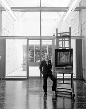 Primary view of object titled '[Former director of the Kimbell Art Museum]'.