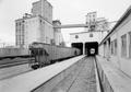 Photograph: [Railroad yard between silos]