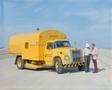 Primary view of [DFW airport maintenance truck and two men]