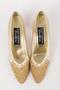 Physical Object: Gold pumps