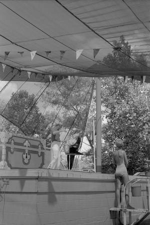 Primary view of object titled '[Animal performance at Six Flags Over Texas in Arlington, 1]'.