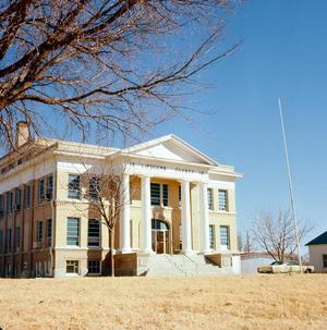 Primary view of object titled '[Lipscomb County Courthouse in Lipscomb, TX]'.