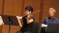 Thumbnail image of item number 1 in: '[Salwa Bachar performs String Quartet No. 1, "From the Salvation Army," 3]'.