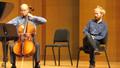 Photograph: [Fredrik Schøyen Sjölin instructs Lejing Zhou at Danish String Quarte…