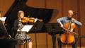 Photograph: [Elizabeth Trower and Lejing Zhou perform Piano Quartet No. 1 in C mi…