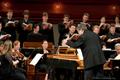 Primary view of [Graeme Jenkins conducts Baroque Orchestra during "Theodora" performance]