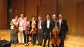 Photograph: [Shanghai Quartet and Bancroft String Quartet at Voertman Hall]