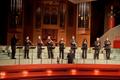 Photograph: [Baroque Trumpet Ensemble performs "Sonata Sancti Polycarpi à 9"]