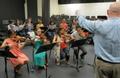 Primary view of [Collegium Singers and Baroque Orchestra rehearse in Berkeley, 2]