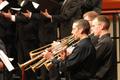 Photograph: [UNT Baroque Trumpet Ensemble performs at "Splendor in Baroque Dresde…