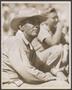 Thumbnail image of item number 1 in: '[Man at a livestock show, wearing a cowboy hat]'.