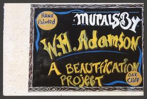 Primary view of object titled '[Murals by W. H. Adamson]'.