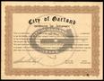 Text: [Certificate of Occupancy for Ken's Man's Shop from the City of Garla…