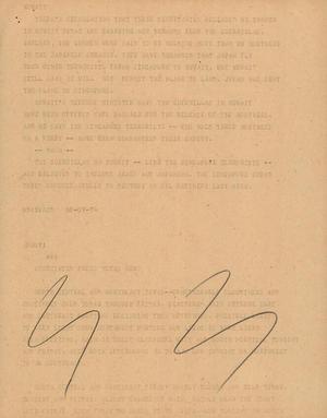 Primary view of object titled '[News Script: Kuwait]'.