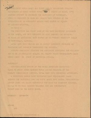 Primary view of object titled '[News Script: Nixon & Watergate]'.
